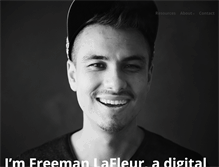 Tablet Screenshot of freemanlafleur.com